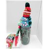 Image 2 : LOT OF 3 NEW WINE BOTTLE GIFT TOPPERS (SUPER ADORABLE!)