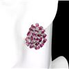 Image 1 : Natural Unheated Pink Rhodolite Garnet Earrings