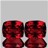 Image 1 : Natural Crimson Red Topaz Pair {Flawless-VVS1}