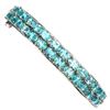 Image 1 : Natural Paraiba Apatite Bangle