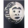 Image 2 : West Coast Native Moon Mask with Wolf Spirit