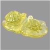 Image 2 : Natural Lemon Quartz Handcarved Turtle Family