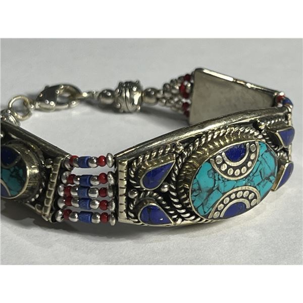 Tibet Hand Made Turquoise Bracelet