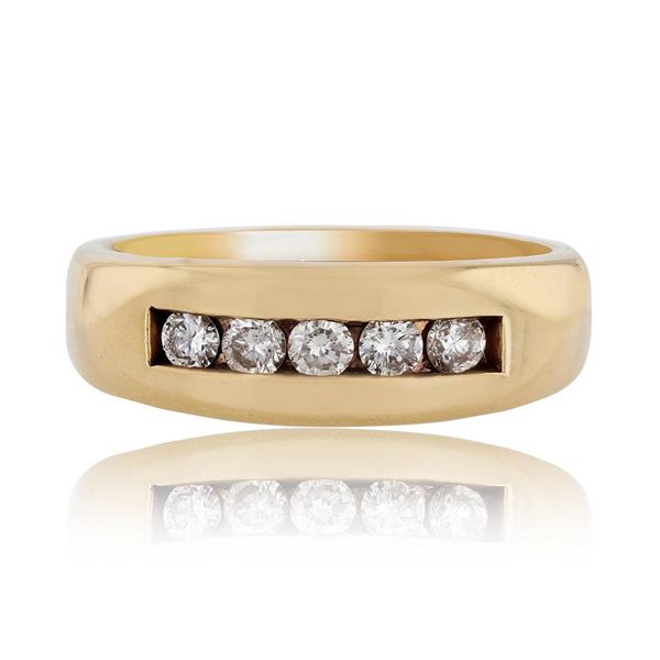 0.50 ctw Diamond 14K Yellow Gold Ring