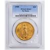 Image 1 : 1908 $20 No Motto Double Eagle Gold Coin PCGS MS63