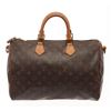 Image 2 : Louis Vuitton Brown Monogram Speedy 35 Bandouliere