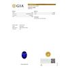 Image 5 : 18.75 ctw Tanzanite and 1.39 ctw Diamond Platinum Pendant/Necklace (GIA CERTIFIE