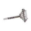 Image 4 : 5.14 ctw EGL Certified Diamond Ring - 14KT White Gold