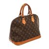 Image 3 : Louis Vuitton Brown Canvas Alma Handbag