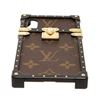 Image 5 : Louis Vuitton Brown Monogram Eye-Trunk iPhone X Case