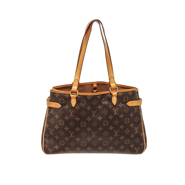 Louis Vuitton Brown Monogram Canvas Batignolles Horizontal  Shoulder Bag