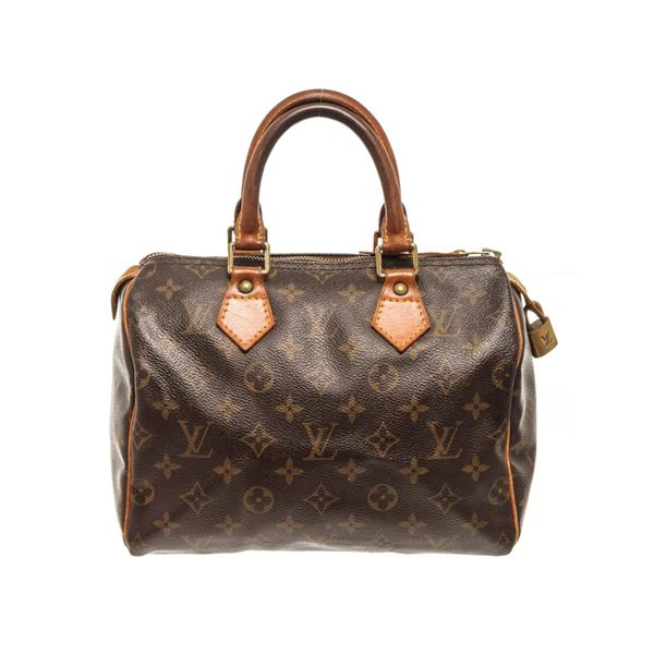 Louis Vuitton Brown Monogram Speedy 25 Handbag