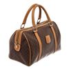 Image 2 : Celine Dark Brown Leather Macadam Travel Bag