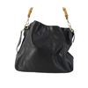 Image 6 : Gucci Black Nylon Bamboo 2Way Shoulder Bag