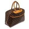 Image 2 : Louis Vuitton Brown Monogram Deauville Satchel Bag