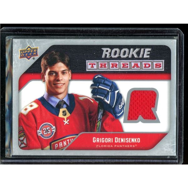 2021-22 Upper Deck Rookie Threads Retro #RTGD Grigori Denisenko