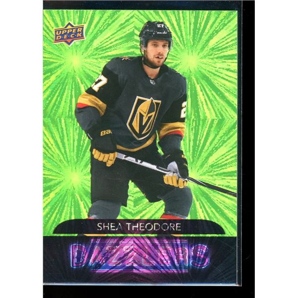 2020-21 Upper Deck Dazzlers Green #DZ98 Shea Theodore