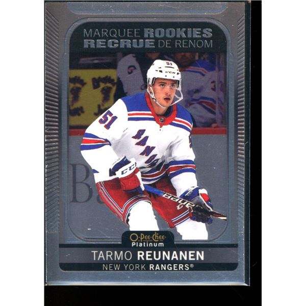 2021-22 O-Pee-Chee Platinum #241 Tarmo Reunanen RC