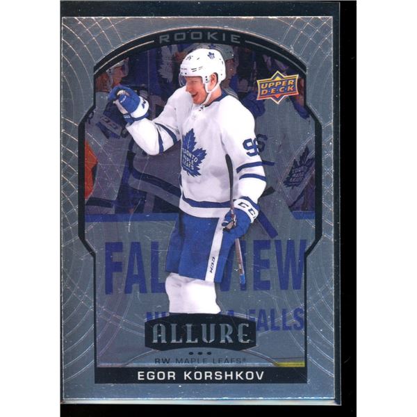 2020-21 Upper Deck Allure #85 Egor Korshkov RC