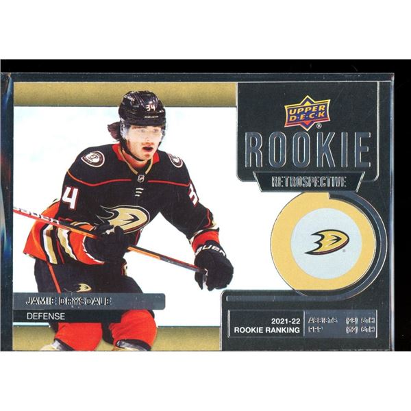 2022-23 Upper Deck Rookie Retrospective #RR4 Jamie Drysdale
