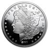 Image 1 : 1 oz. Silver Morgan Design Round! One ounce of .999 fine silver!
