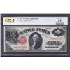 Image 1 : 1917 $1.00 Legal Tender Jefferson PCGS 25 Large Note