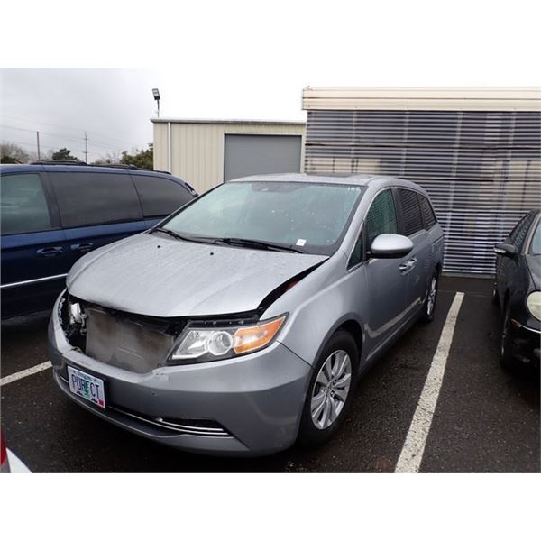 2016 Honda Odyssey Speeds Auto Auctions