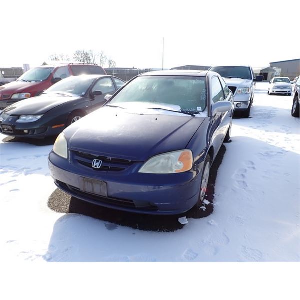 2001 Honda Civic RUNS WITH MECHANICAL PROBLEMS Speeds Auto Auctions