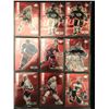 Image 1 : LOT OF UPPER DECK BLACK DIAMOND STAR CARDS /1000