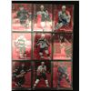 Image 1 : LOT OF UPPER DECK BLACK DIAMOND STAR CARDS /1000