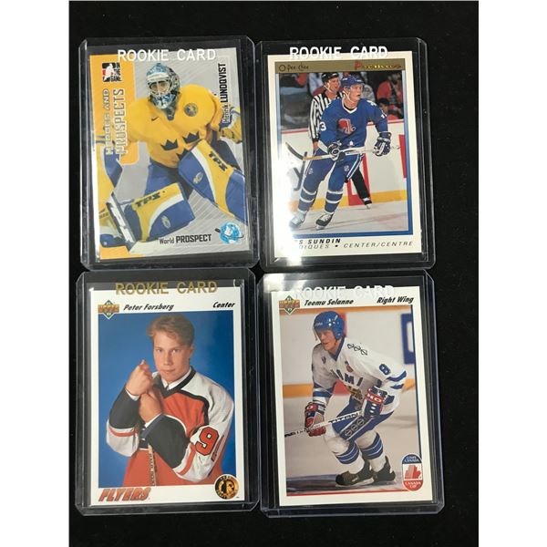 LOT OF NHL ROOKIE STAR CARDS