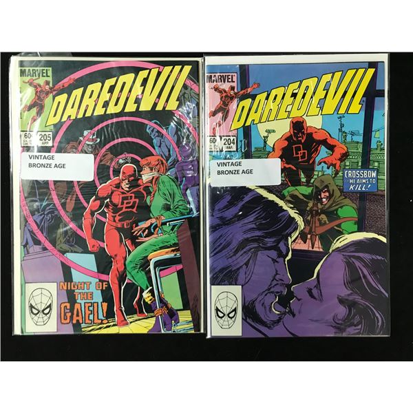 MARVEL COMICS DAREDEVIL BRONZE AGE COMIC BOOK LOT