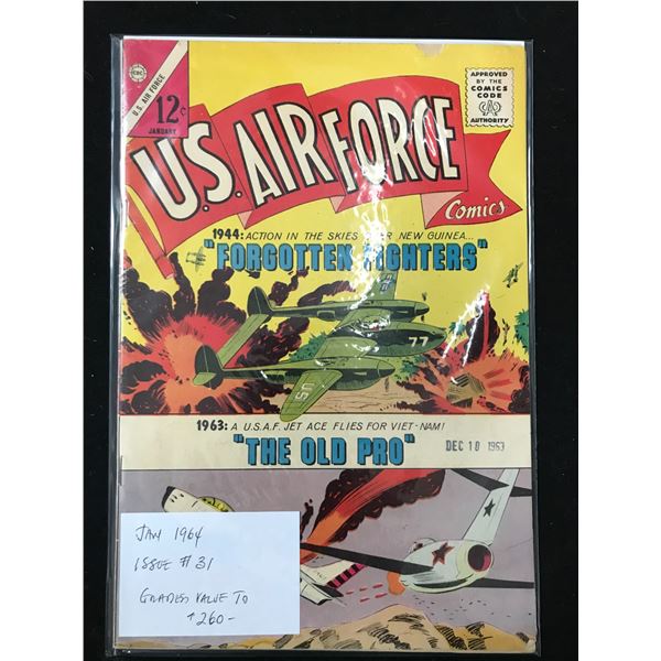 1964 US AIR FORCE COMICS NO.31