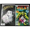 Image 1 : MARVEL COMICS BLACK CAT AND THE INCREDIBLE HULK COMIC BOOK LOT