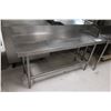 Image 1 : TABLE INOX 58"x20"x30"