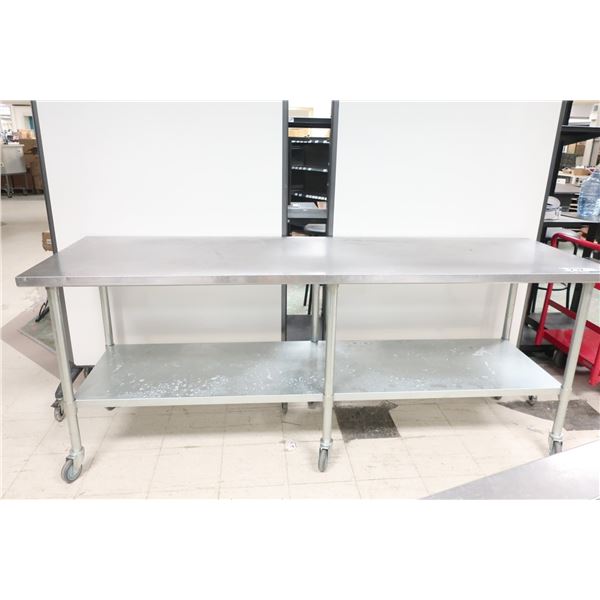 TABLE INOX MOBILE 96