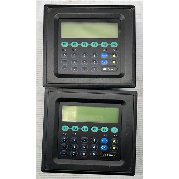 (2) GE Fanuc #IC752DSX000-EE Datapanel Model 160 Screens