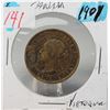 Image 1 : 16)  CANADIAN 1901 VICTORIAN LARGE PENNY.