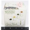 Image 1 : NEW WENZEL MINI SPICE RACK, HOLDS UP TO 8 SPICES