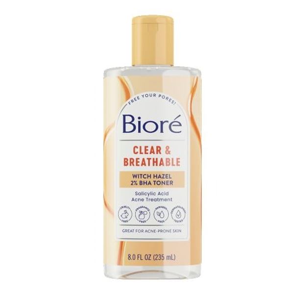 NEW BIORE CLEAR AND BREATHABLE 2% BHA TONER