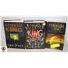 Image 1 : 3 STEPHEN KING HARDCOVER NOVELS BOOKS