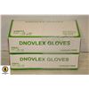 Image 1 : TWO NEW DNOVLEX VINYL XL GLOVES 100PCS A BOX