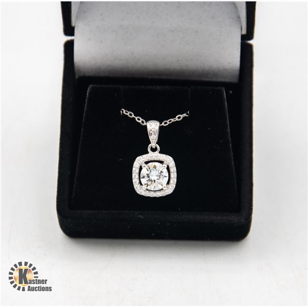 #681-GRA CERTIFIED PENDANT WITH 1.0 CARAT