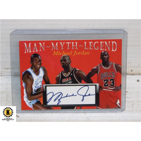 MAN MYTH LEGEND MICHAEL JORDAN LIMITED