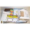 Image 1 : FLAT OF NEW DAMAGED PACKAGES KIDS CRAFT