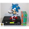 Image 1 : SONIC MANIA COLLECTORS STATUE & VHS TAPES