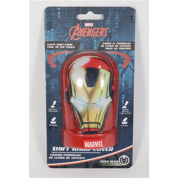 NEW MARVEL IRON MAN SHIFT KNOB COVER