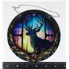 Image 1 : NEW 6" DIAMETER ELK THEME HANGING WINDOW