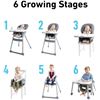 Image 1 : NEW GRACO 6 IN 1 HIGH CHAIR, 6 GROWING STAGES