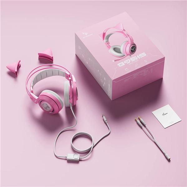 NEW SOMIC G951S PINK GAMING HEADSET WITH MIC